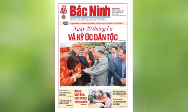  Bưu điện tỉnh kịp thời phát báo Bắc Ninh số đặc biệt kỷ niệm Ngày Giải phóng miền Nam và Quốc tế Lao động đến bạn đọc 